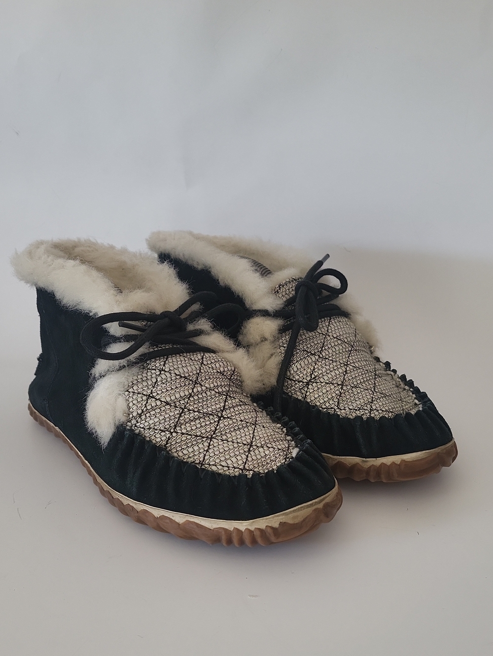 Sorel x Anthropologie Out 'N About Moccasin Slipper size 8.5 - Picture 2 of 8